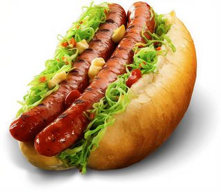 Sandwich carnaciori afumati(preparat gratar)