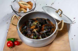 Cozze in salsa picante 