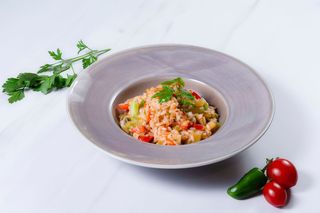 Risotto con verdura 
