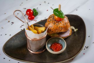 Hamburger nuova plate