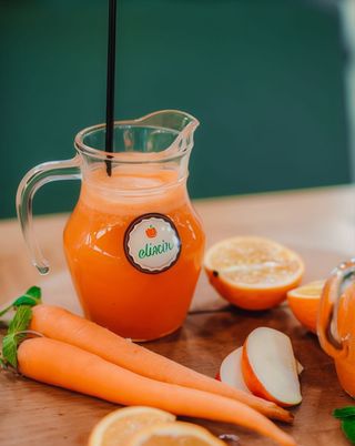 Portocala, morcov si mar