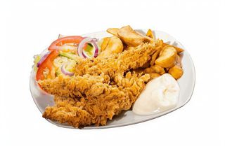 Meniu Crispy din piept de pui 