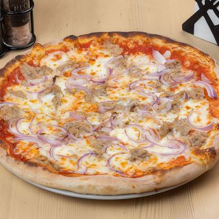 Pizza Tonno e cipolla rosie