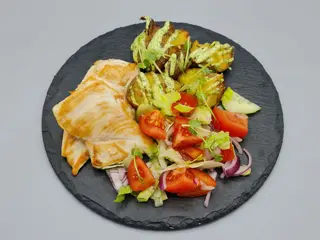 Piept de pui la plita