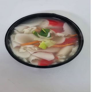 Supa cu surimi de crab