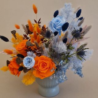 Aranjament cu Trandafiri Criogenati ”Amurg”