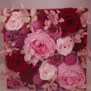 Cutie cu Trandafiri Criogenati