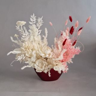 Aranjament cu Plante Stabilizate ”Poveste de Iarna ”