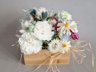 Pur - Aranjament cu plante uscate si criogenate