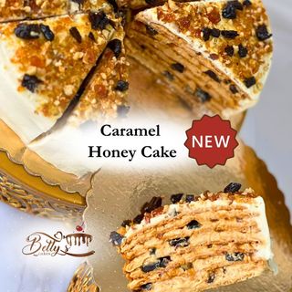 Caramel Honey Cake 