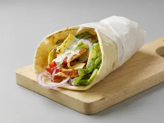 Wrap vegetarian
