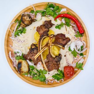 Lamb chops (cotlete berbecut) -