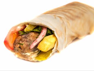 Sandwich Kafta Hummus -