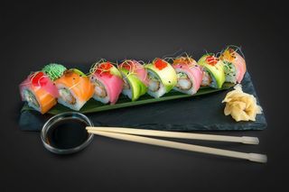 Rainbow rolls