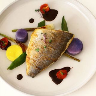 File Dorada cu Piure de Cartofi si Trufe