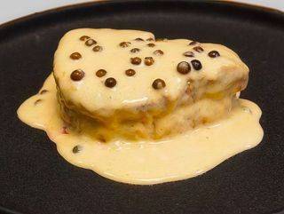 Filetto al pepe verde