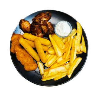 Crispy Mix cu Cartofi Prajiti