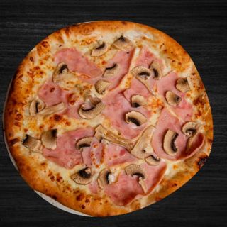 PROSCIUTTO E FUNGHI 1+1  GRATIS + 2 SOSURI