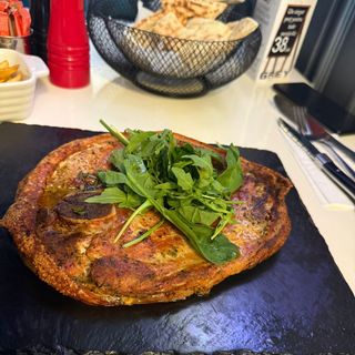 Pulpa de porc la gratar pentru doua persoane