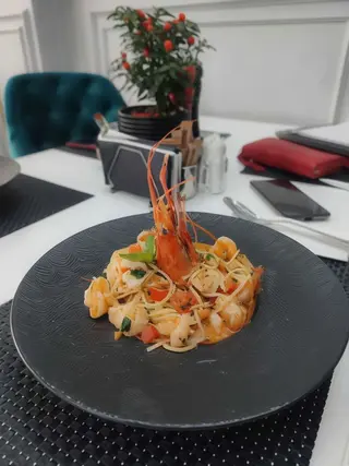 Paste cu creveţi