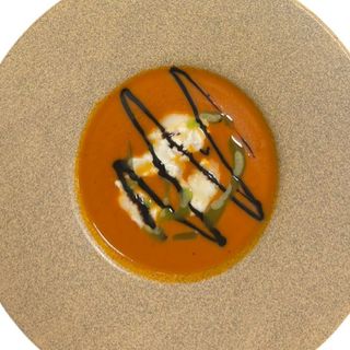 Supa crema de ardei si rosii coapte