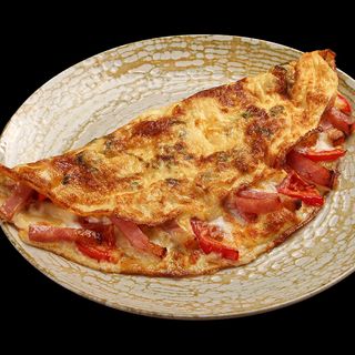 Omletă cu bacon