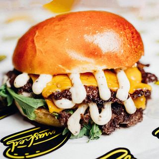 Double Truffle Smash Burger