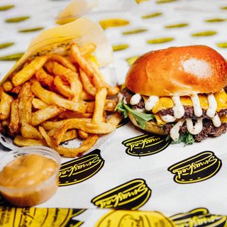 Menu Double Truffle Smash Burger