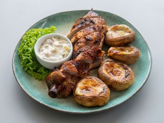 Muschiulet de porc impanat