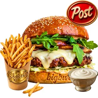  Mr. Rucola Burger Meniu POST-VEGAN 500g