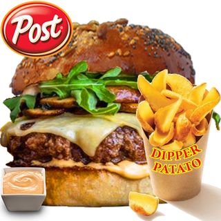  Mr. Rucola Burger Meniu POST-VEGAN 500g