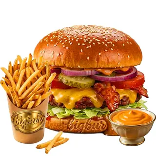 American  Burger Meniu 500g