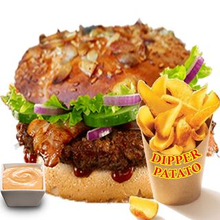 American  Burger Meniu 500g