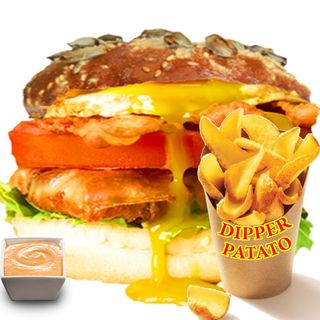 Breakfast Burger Meniu 500g