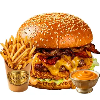 Happy Chesse Burger Meniu 500g
