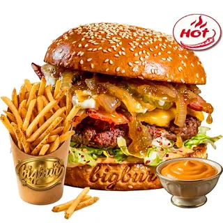 Spicy Meniu Burger Meniu 500g
