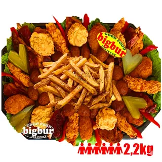 Platou Cald 6pers. 2,2kg