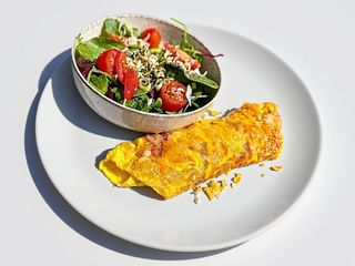 Provincial omelette with truffles