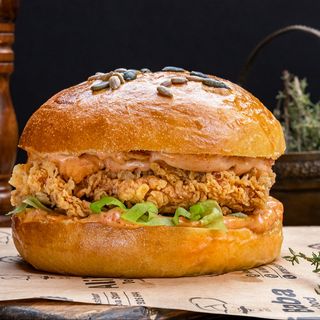 Crispy burger