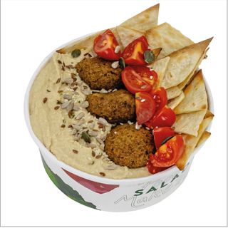 Falafel Hummus Bowl