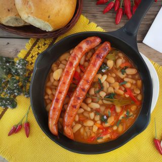 Fasole cu carnaciori