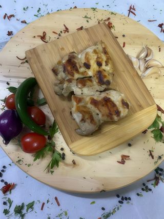 Meniu pulpa de pui la gratar    