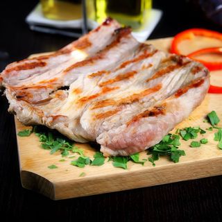 Muschi de porc la gratar