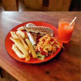 Bacon & Cheese Panini