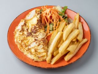 Chicken omelette