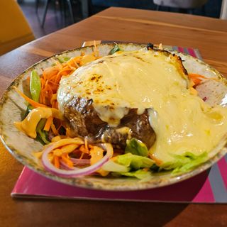 Ham & cheese jacket potato