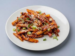 Crispy honey chilli potato