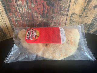 Focaccia prosciutto crudo