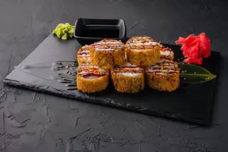 Tempura cu surimi