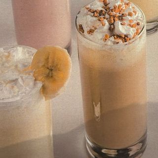 Salted caramel milkshake